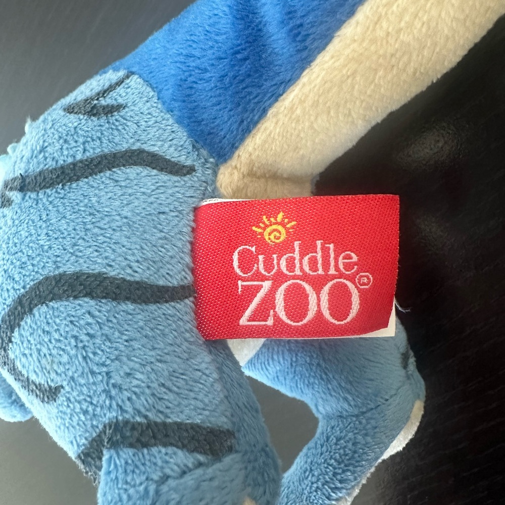 NWT Cuddle Zoo Blue T Rex Dinosaur Plush - Picture 5 of 8